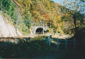 棧トンネル付近 棧トンネル付近