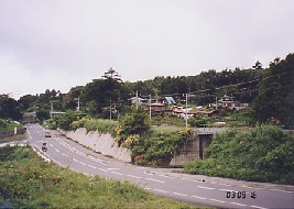 新線と旧線との分岐点