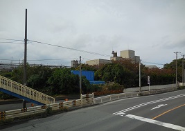 踏切跡付近の廃線2 踏切跡付近の廃線2