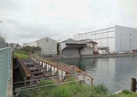 運河に架かる鉄橋2 運河に架かる鉄橋