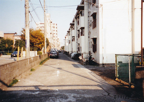 社宅に残る廃線2