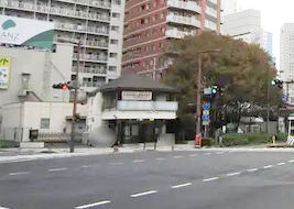 高島町交差点付近